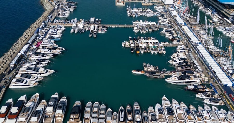 SALONE NAUTICO DI GENOVA ESPOSIZIONE IMBARCAZIONE IMBARCAZIONI BARCA BARCHE INDUSTRIA NAUTICA 2025 SALONE NAUTICO DI GENOVA - FOTO ARCHIVIO (7146)