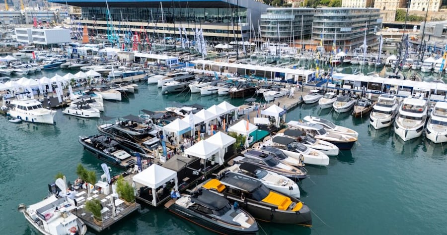 SALONE NAUTICO DI GENOVA ESPOSIZIONE IMBARCAZIONE IMBARCAZIONI BARCA BARCHE INDUSTRIA NAUTICA 2025 SALONE NAUTICO DI GENOVA - FOTO ARCHIVIO (7146)