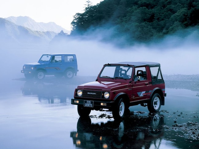 Suzuki, le auto vendute in Italia dal 1982
