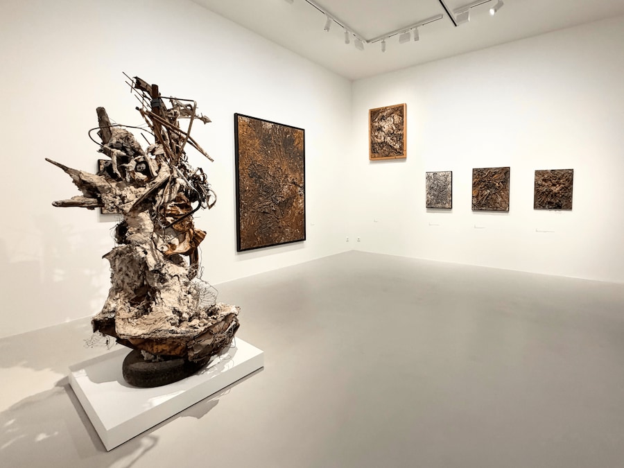 Ausstellungsansicht Otto Muehl. Kunst am Abgrund Foto: WIENER AKTIONISMUS MUSEUM (Bildrecht, Wien 2026)