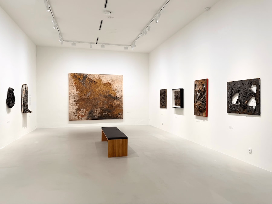 Ausstellungsansicht Otto Muehl. Kunst am Abgrund Foto: WIENER AKTIONISMUS MUSEUM (Bildrecht, Wien 2026)