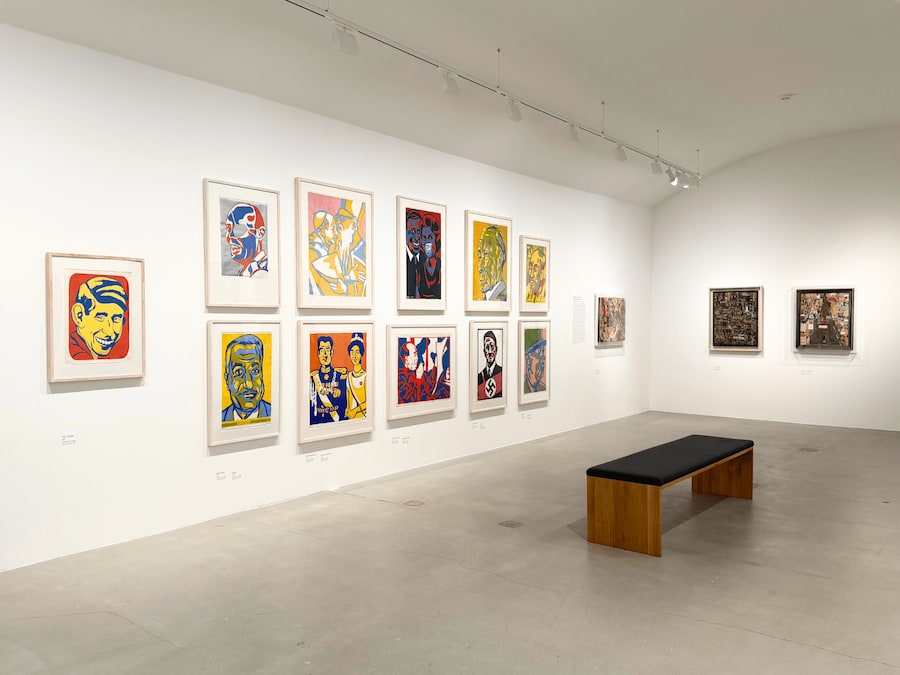 Ausstellungsansicht Otto Muehl. Kunst am Abgrund Foto: WIENER AKTIONISMUS MUSEUM (Bildrecht, Wien 2026)