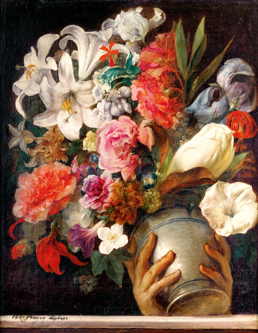 Hayez, Vaso di fiori