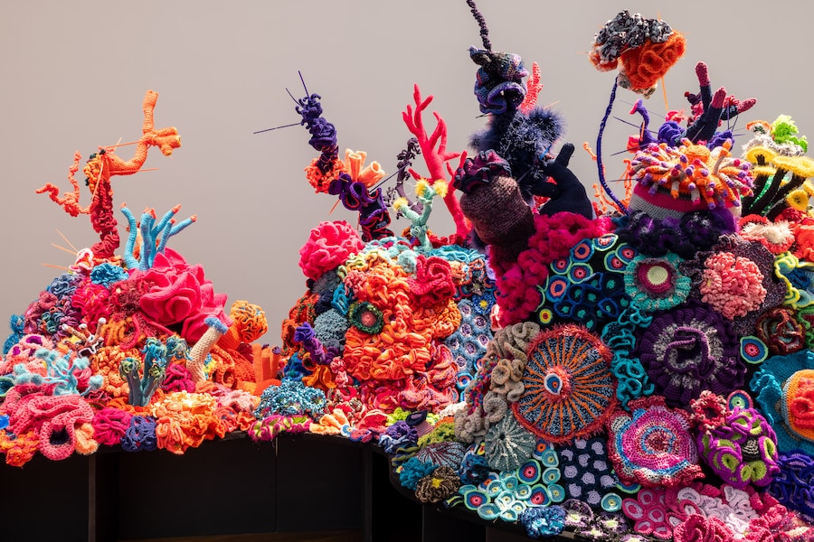 Crochet Coral Reef. ©Nikolaj Kazakov, Karlsruhe Spotted NK