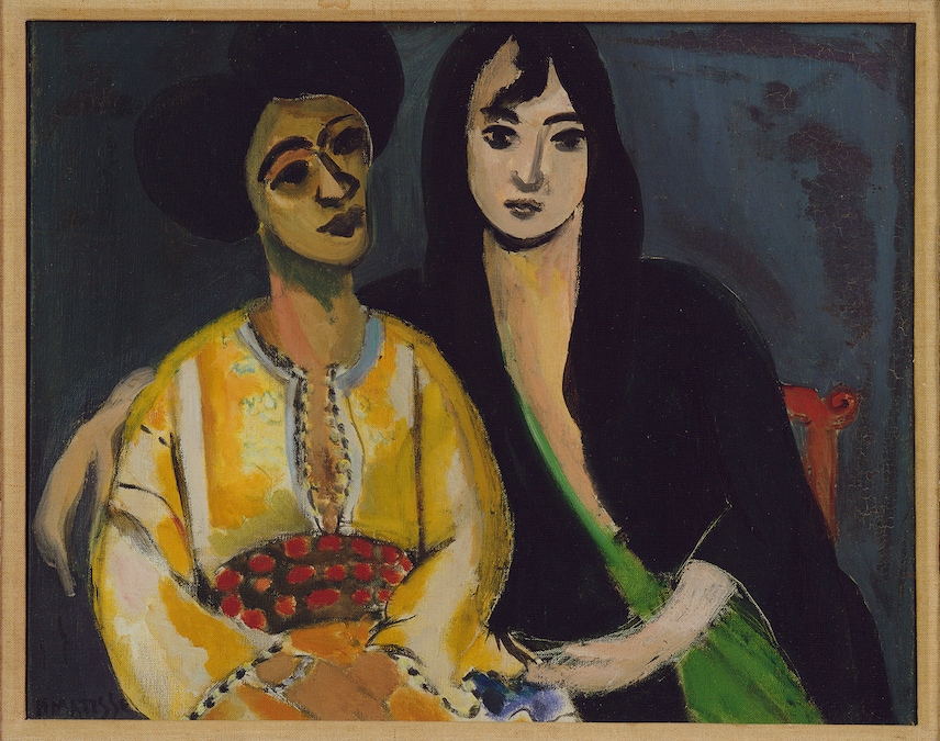 Henri Matisse Aïcha et Laurette 1917 Olio su tela, 38 x 46 cm Collezione privata. (Credito foto: Photo Ted Dillard Photography)