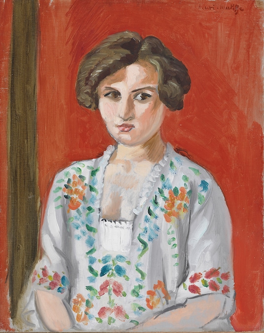 Henri Matisse La Blouse bulgare Circa 1920 Olio su tela 41,6 x 32,7 cm Fitzwilliam Museum, University of Cambridge, UK (Credito foto: © Fitzwilliam Museum / Bridgeman Images)