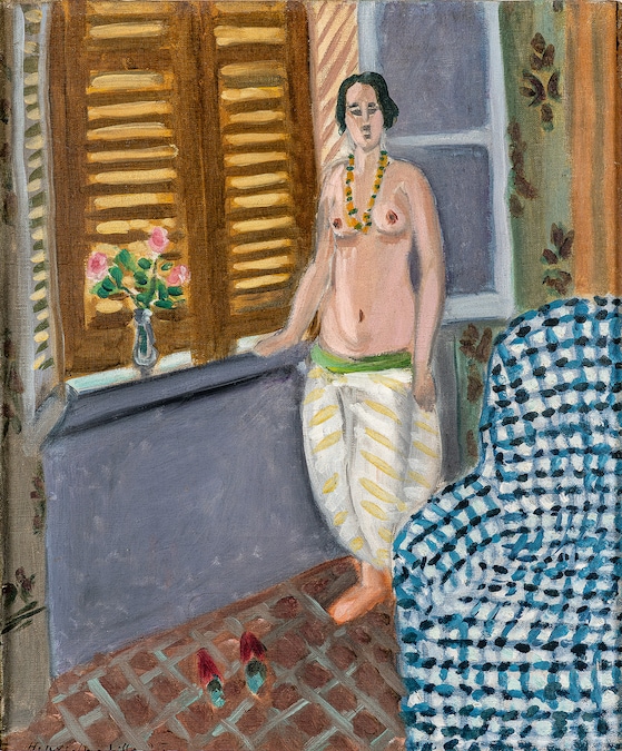 Henri Matisse Odalisque 1925 Olio su tela, 46 x 38,5 cm Milano, Museo del Novecento, Collezione Jucker Credito foto: Copyright Comune di Milano. Tutti i diritti riservati. (Foto Studio Marco Bertoli-Milano @studiomarcobertoli)