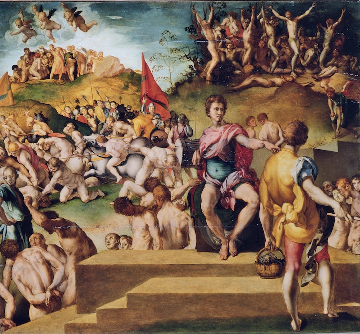 Pontormo (Jacopo da Pontormo) I diecimila martiri, 1528-1530 olio su tavola, cm 67 × 73 Firenze, Gallerie degli Uffizi - Galleria Palatina di Palazzo Pitti Per gentile concessione del Ministero della Cultura