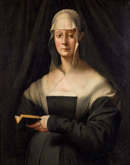 Pontormo (Jacopo da Pontormo) Ritratto di Maria Salviati, 1540-1542. olio su tela, 87 × 71 cm Firenze, Gallerie degli Uffizi Per gentile concessione del Ministero della Cultura / Gabinetto Fotografico delle Gallerie degli Uffizi, Firenze