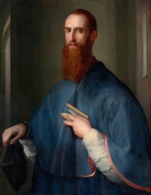 Pontormo (Jacopo da Pontormo) Ritratto di monsignore, 1541 circa olio su tavola, 102 × 78,9 cm Washington, National Gallery of Art © 2026 National Gallery of Art, Washington