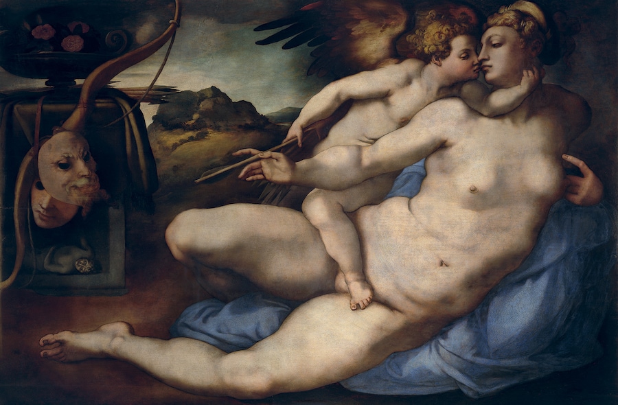 Pontormo (Jacopo da Pontormo) Venere e Cupido, 1532-1533 olio su tavola, 128 × 194 cm Firenze, Galleria dell’Accademia Per gentile concessione del Ministero della Cultura / Galleria dell’Accademia di Firenze e Musei del Bargello, Firenze