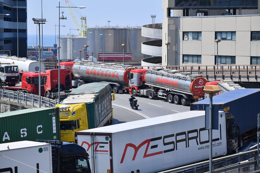 Porto di Genova (ANSA)