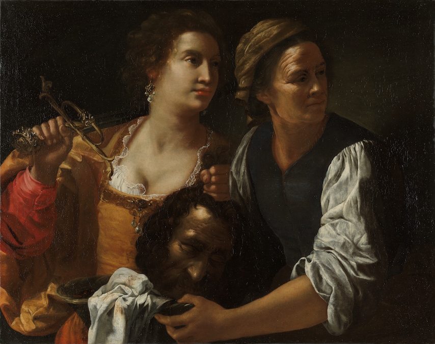Artemisia Gentileschi, Judith and her Maidservant with the Head of Holofernes, 1639 or 1640. Photo: The National Museum / Børre Høstland. (Kunstner: Gentileschi Artemisia)