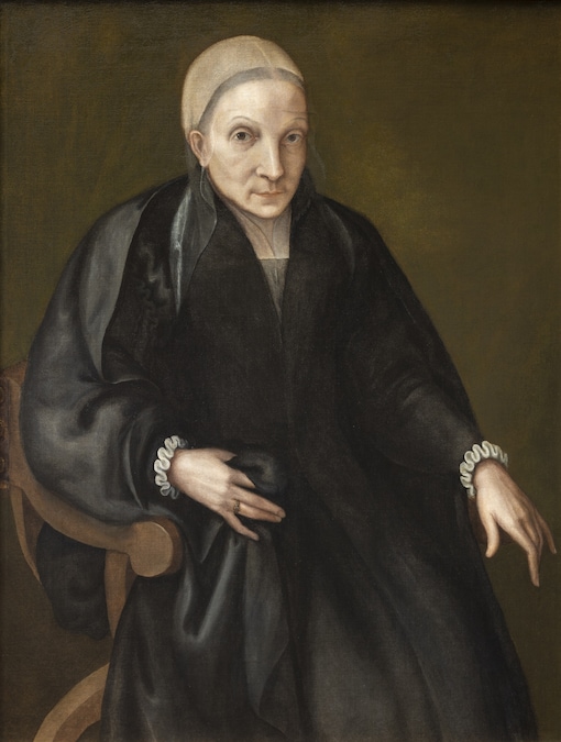 Elena Anguissola, Portrait of Elena Anguissola as the Blessed Osanna Andreasi, 1555–1558 © Galleria Borghese. Photo by Mauro Coen.