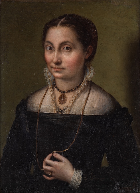 Lucia Anguissola, Portrait of a Woman (Bianca Ponzoni Anguissola?), 1556 © Galleria Borghese. Photo by Mauro Coen
