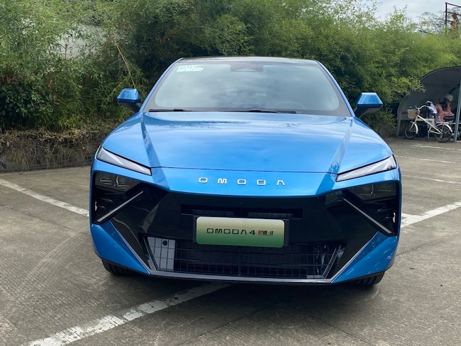 Omoda 4, le foto del test in Cina