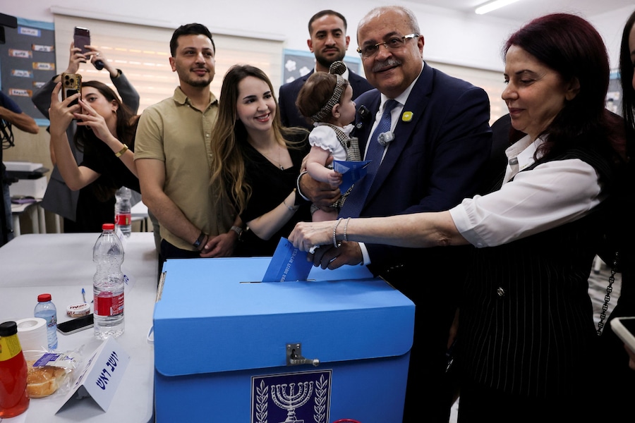 Il candidato palestinese Ahmad Tibi REUTERS/Ammar Awad (REUTERS)