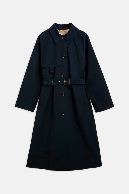 Barbour Lady. Trench antipioggia in cotone trattato