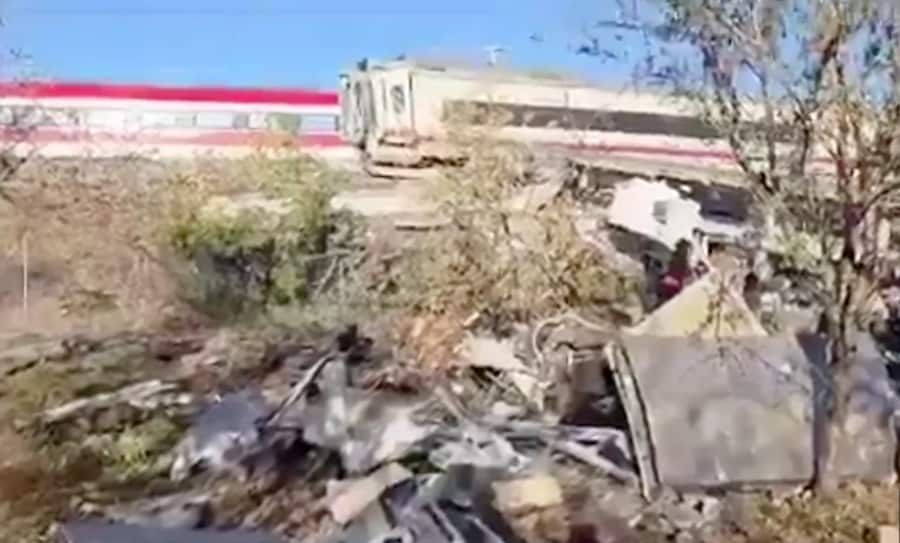 Dramma in Spagna per uno scontro tra treni avvenuto vicino a Toledo L'incidente tra le località di Los Yebenes e Urda poco dopo le 9 di mercoledì 28 ottobre (16878)