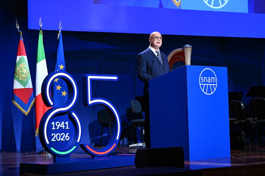 L’intervento del presidente di Snam, Alessandro Zehentner