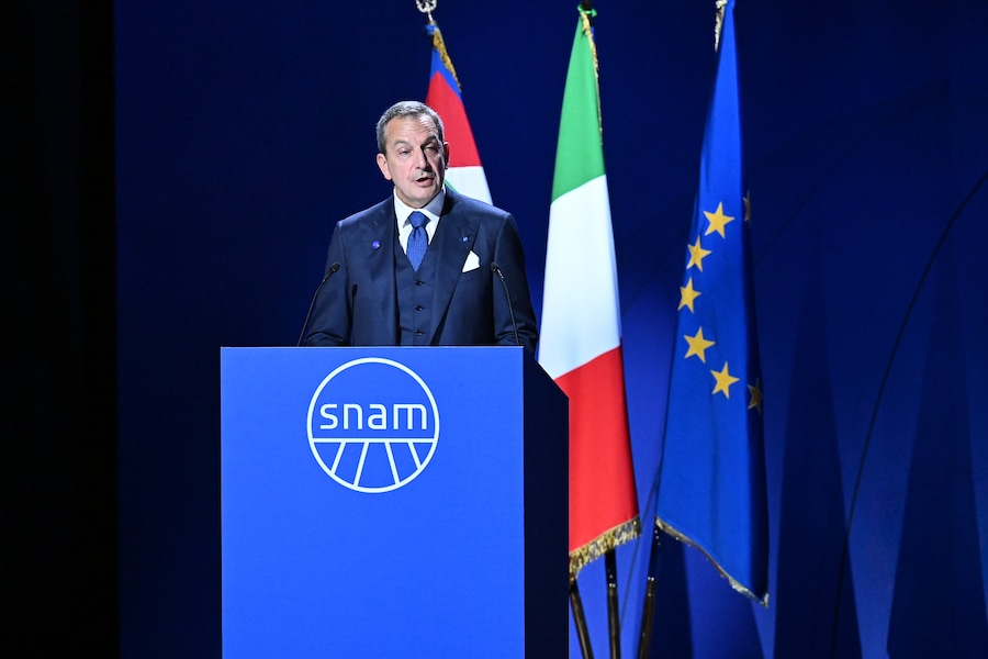 L’intervento dell’ad di Snam, Agostino Scornajenchi