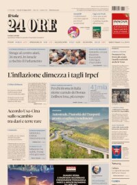 La prima pagina di oggi