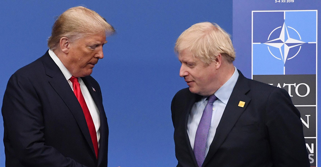 Donald Trump e Boris Johnson: c'eravamo tanto amati