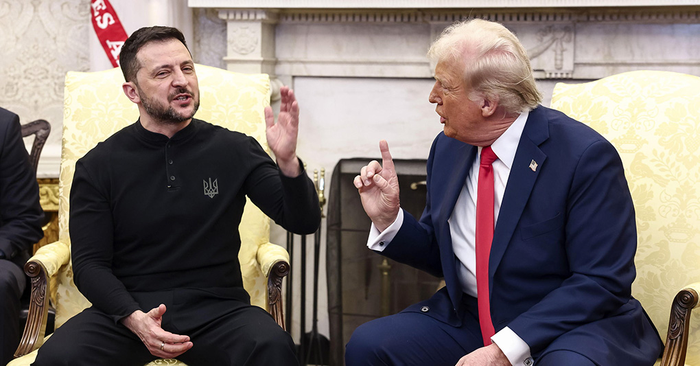 ​Zelensky e Trump si scontrano alla Casa Bianca