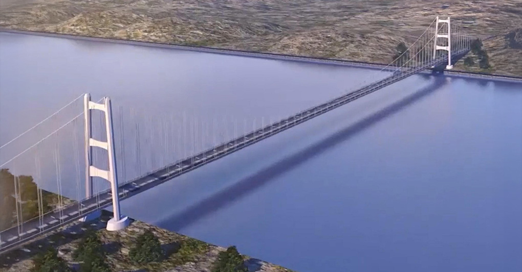 Via libera al progetto definitivo per il ponte sullo Stretto di Messina
