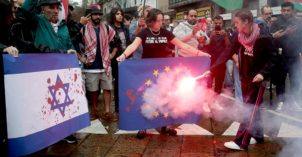 In piazza per Gaza