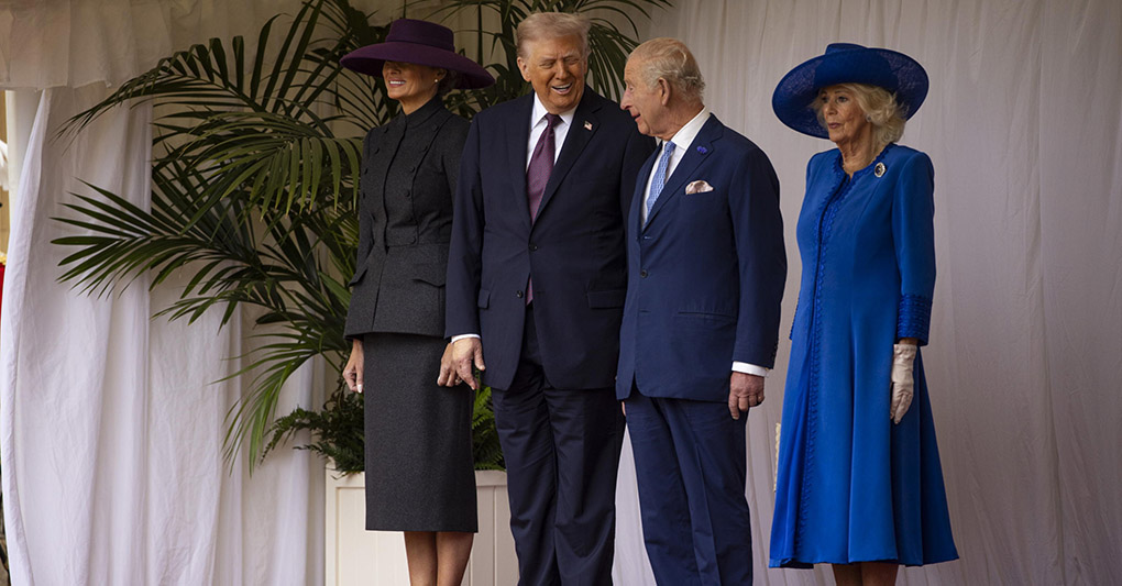Trump alla corte britannica