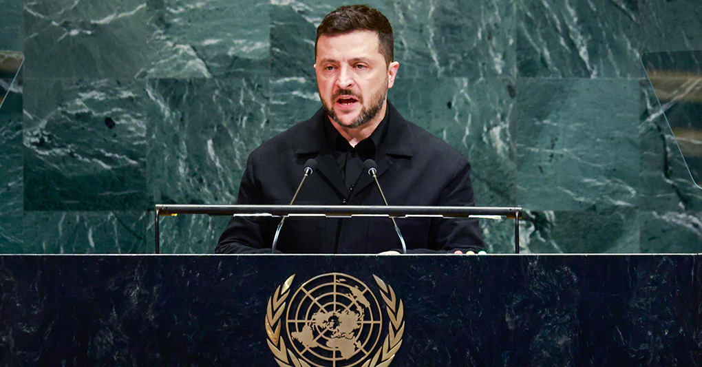 Zelensky. "Diritto internazionale al collasso. La Russia vuole espandere la guerra”