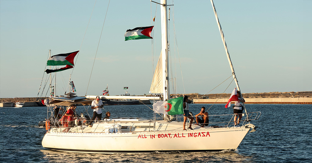 La Global Sumud Flotilla, colpita, non arretra