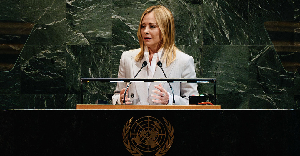 Meloni all'ONU: "Israele oltre i limiti"