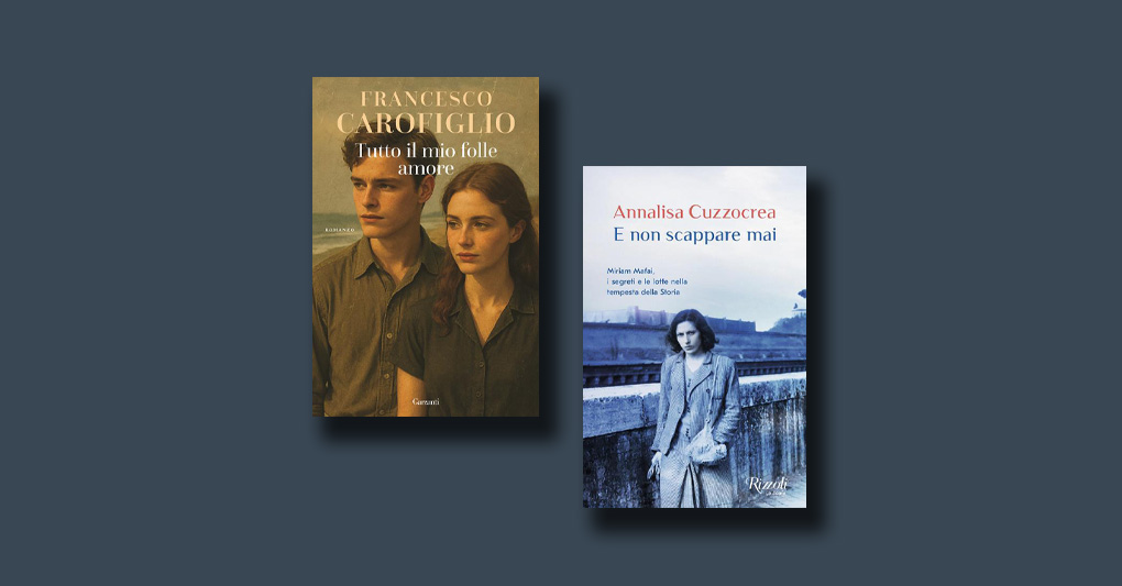 Francesco Carofiglio e Annalisa Cuzzocrea