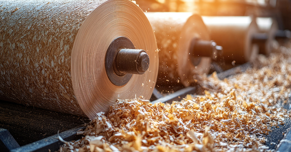 Il viaggio circolare di legno e carta