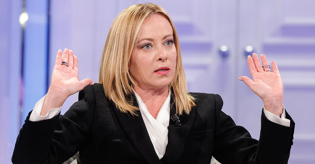 Meloni denunciata all'Aja