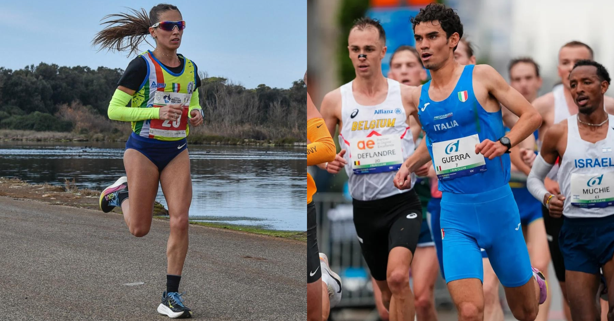 Con Francesco Guerra e Alessia Tuccitto: tra 10 km e maratona Con Francesco Guerra e Alessia Tuccitto: tra 10 km e maratona
