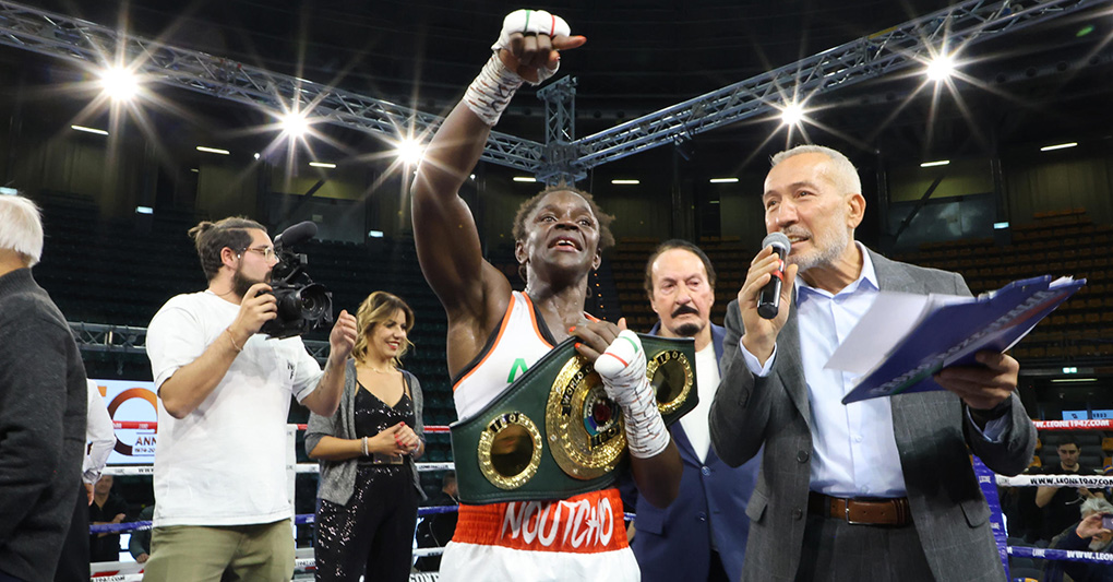 Pugni alla conquista del mondo: Pamela Malvina Noutcho Sawa Pugni alla conquista del mondo: Pamela Malvina Noutcho Sawa