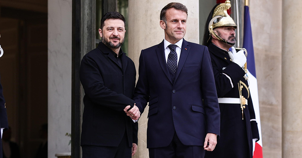 Macron, l'ultimo amico rimasto in Europa a Zelensky