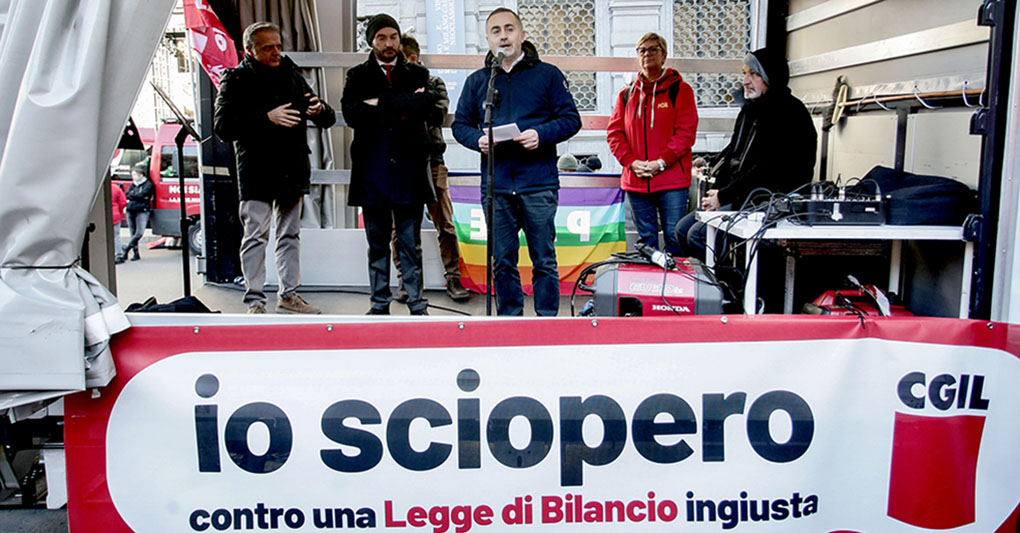 CGIL di nuovo in piazza contro la Manovra