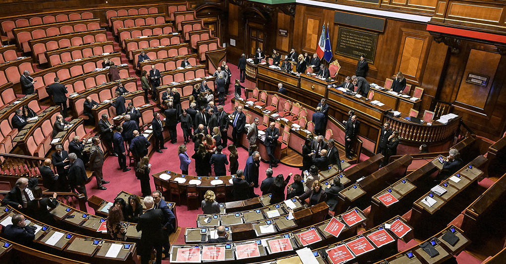 Manovra, sì del Senato alla fiducia