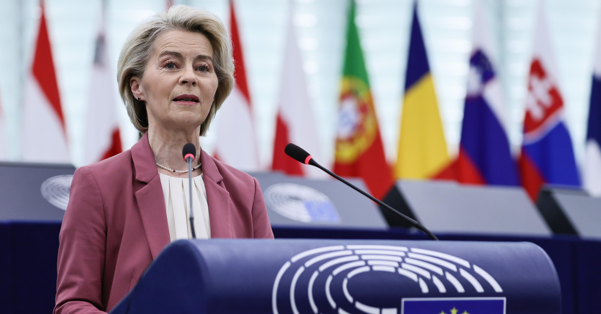 Von der Leyen: "La pace è finita, prepararsi alla guerra ibrida"