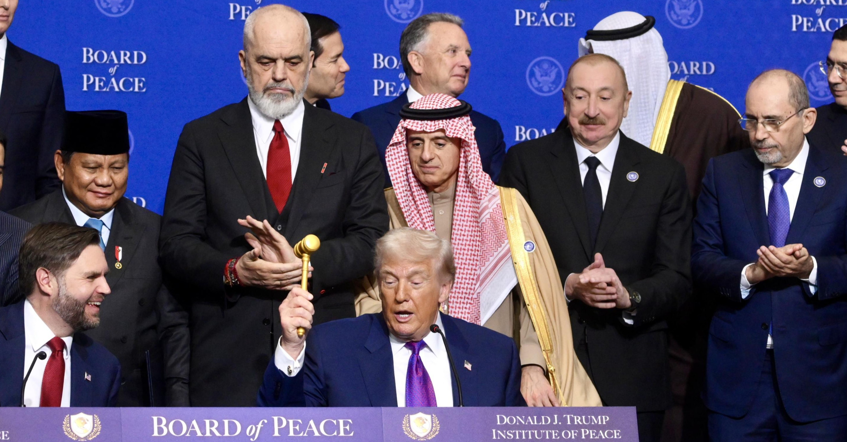 Board of Peace: la pace trasformata in talent show