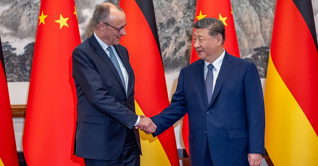 Merz va a in chinarsi a Xi