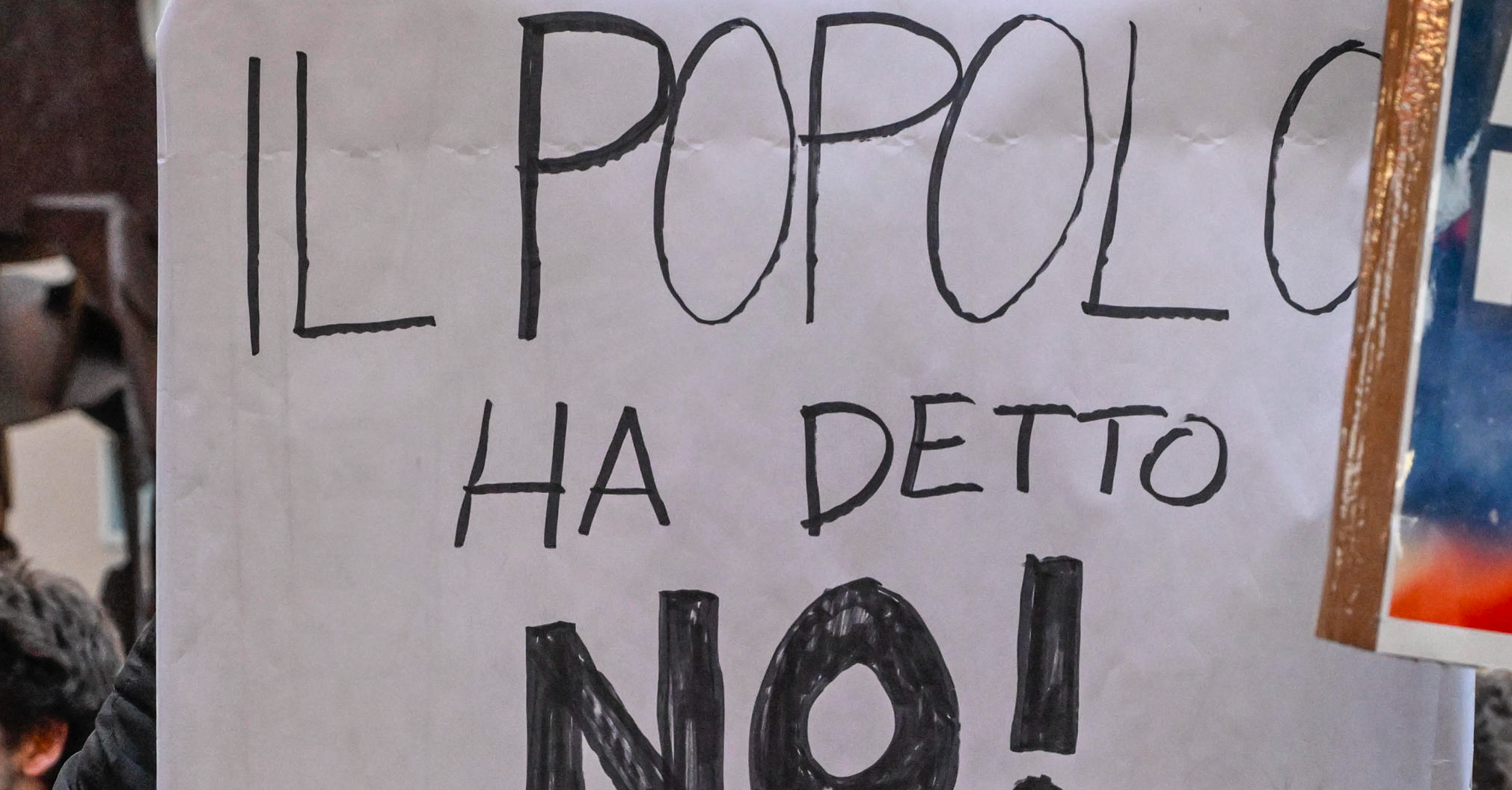 L'Italia ha detto NO