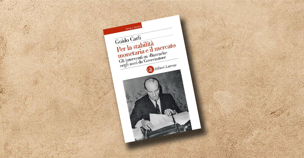 Il Governatore della Banca d'Italia Guido Carli