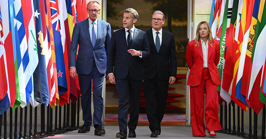 Riunione dei Volenterosi all'Eliseo