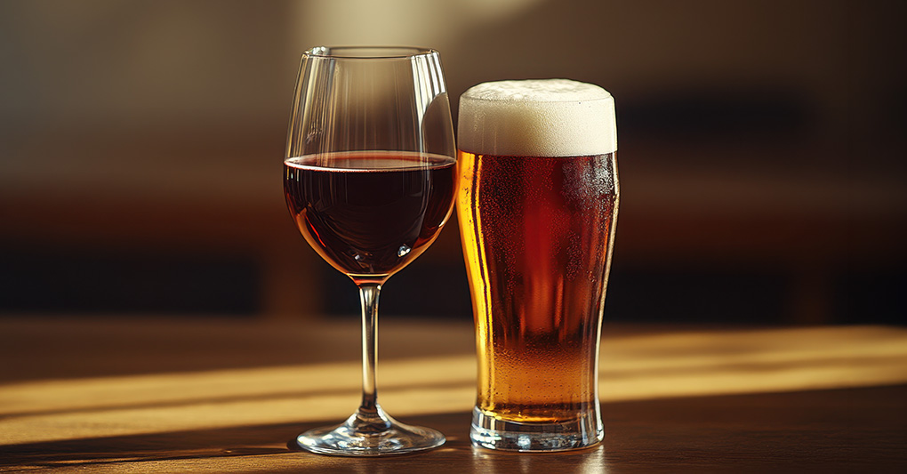 Vino e birra, il caldo record presenta il conto nel bicchiere