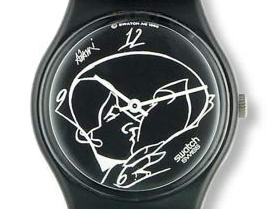 Valerio Adami, “Deux Amoreux”, 1988